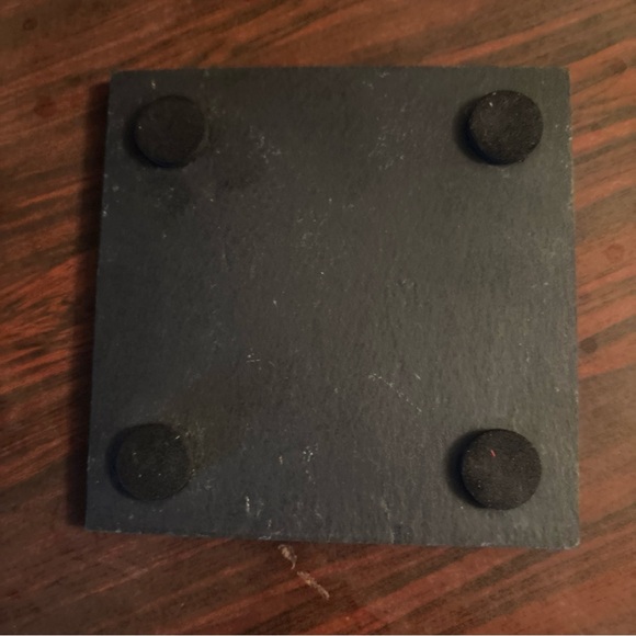 NFL Slate Coasters with Kansas City Chiefs Arrowhead Logo - Picture 4 of 7